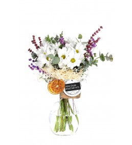White Daisy in a Vase